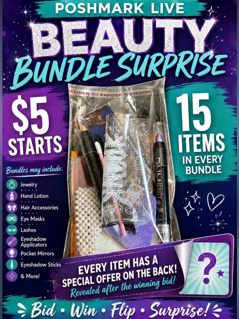 Beauty Bundle Surprise - LIVE SHOW LISTING